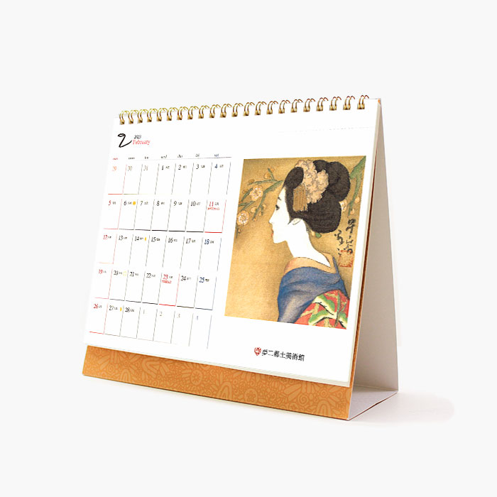 卓上カレンダー「竹久夢二」2023 - 夢二郷土美術館オンラインショップ